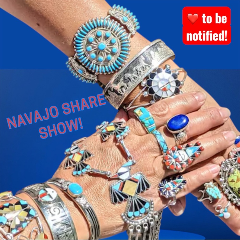 NAVAJO SHARE SHOW! THURSDAY 7:30pm cst ❤️to be notified!